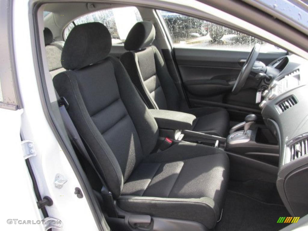 Black Interior 2010 Honda Civic LX-S Sedan Photo #38798091