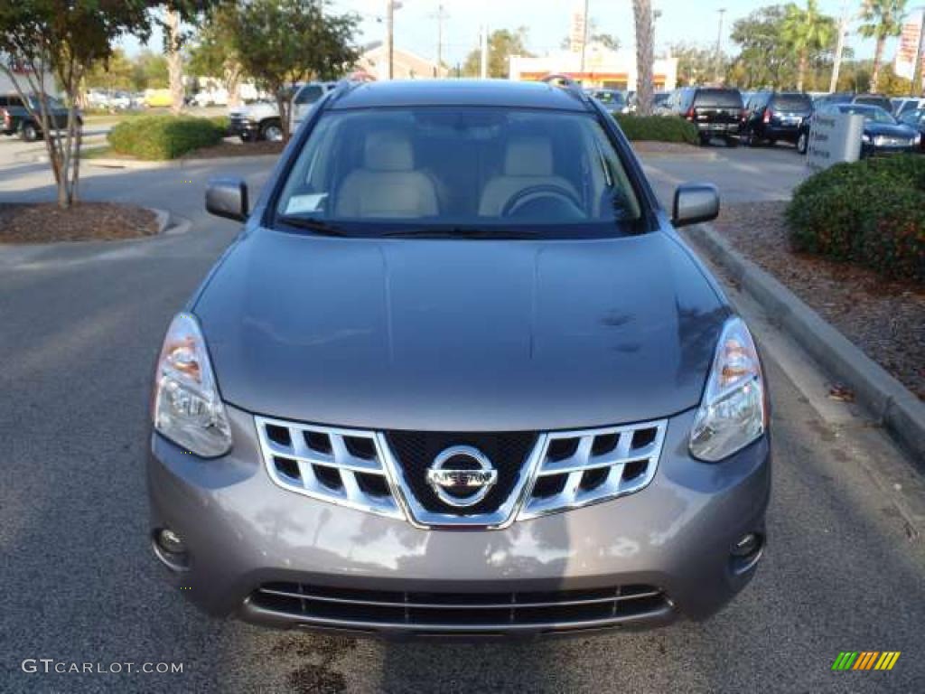 2011 Rogue SV - Platinum Graphite / Gray photo #2