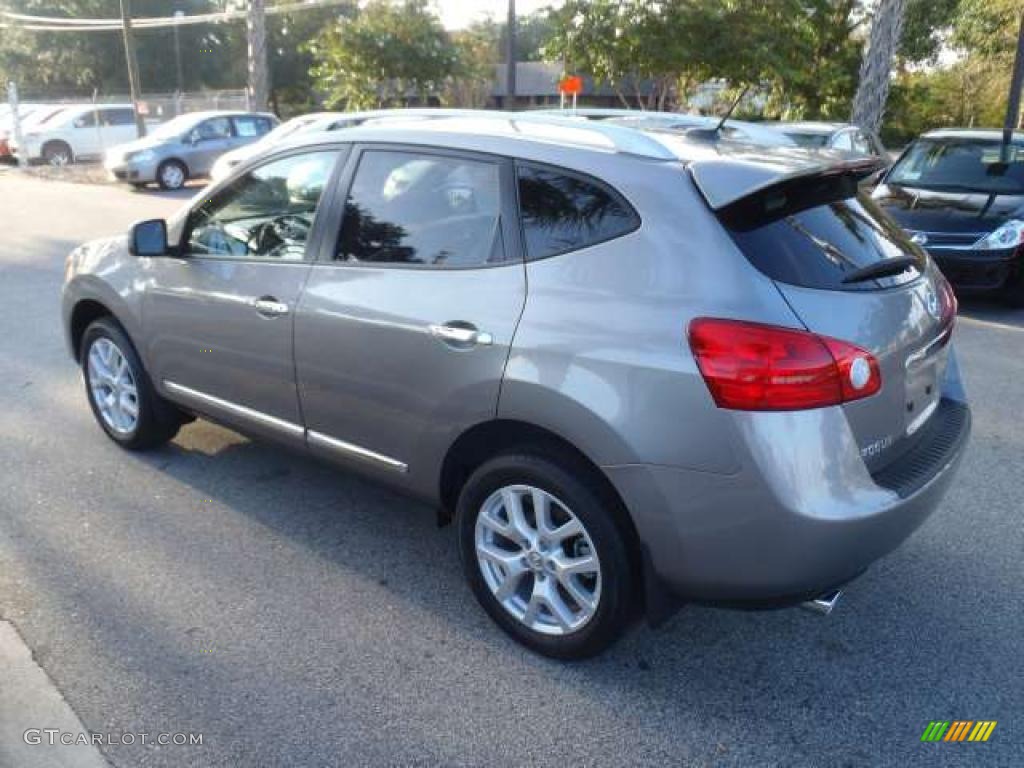 2011 Rogue SV - Platinum Graphite / Gray photo #3