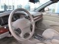 Taupe 2001 Chrysler Sebring LX Convertible Dashboard