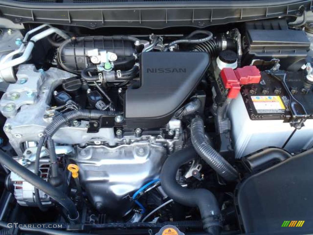 2011 Rogue SV - Platinum Graphite / Gray photo #9