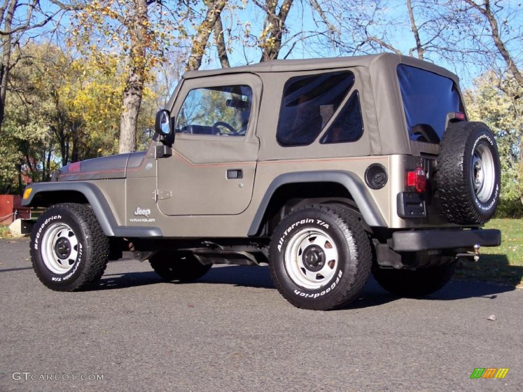 2004 Wrangler SE 4x4 - Light Khaki Metallic / Khaki photo #4