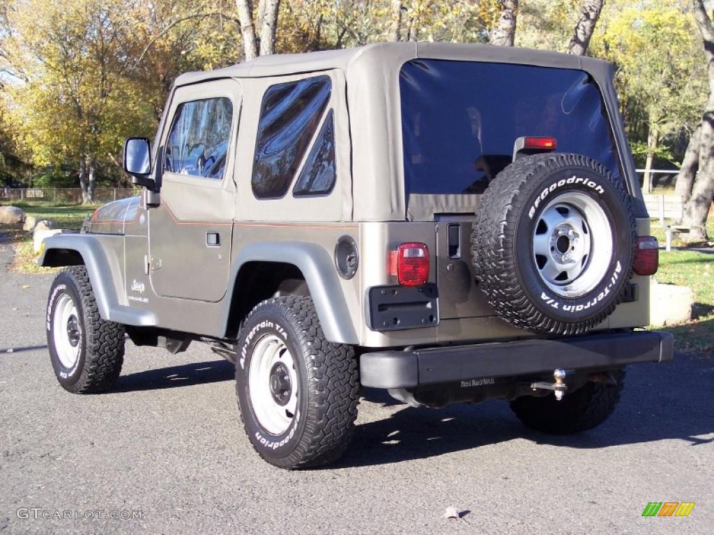 2004 Wrangler SE 4x4 - Light Khaki Metallic / Khaki photo #5