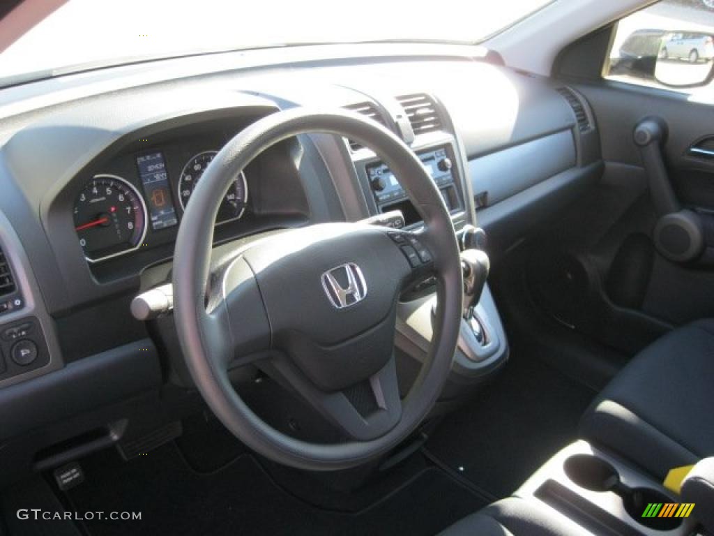 Black Interior 2010 Honda CR-V LX Photo #38798831