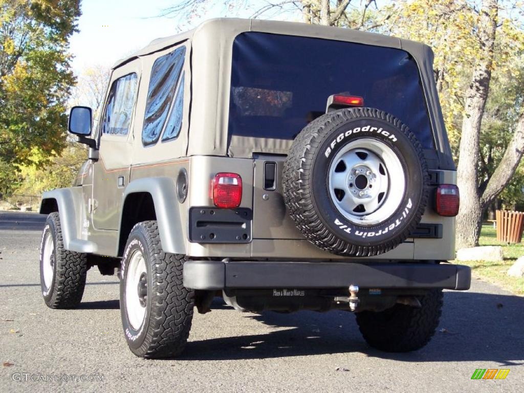 2004 Wrangler SE 4x4 - Light Khaki Metallic / Khaki photo #12