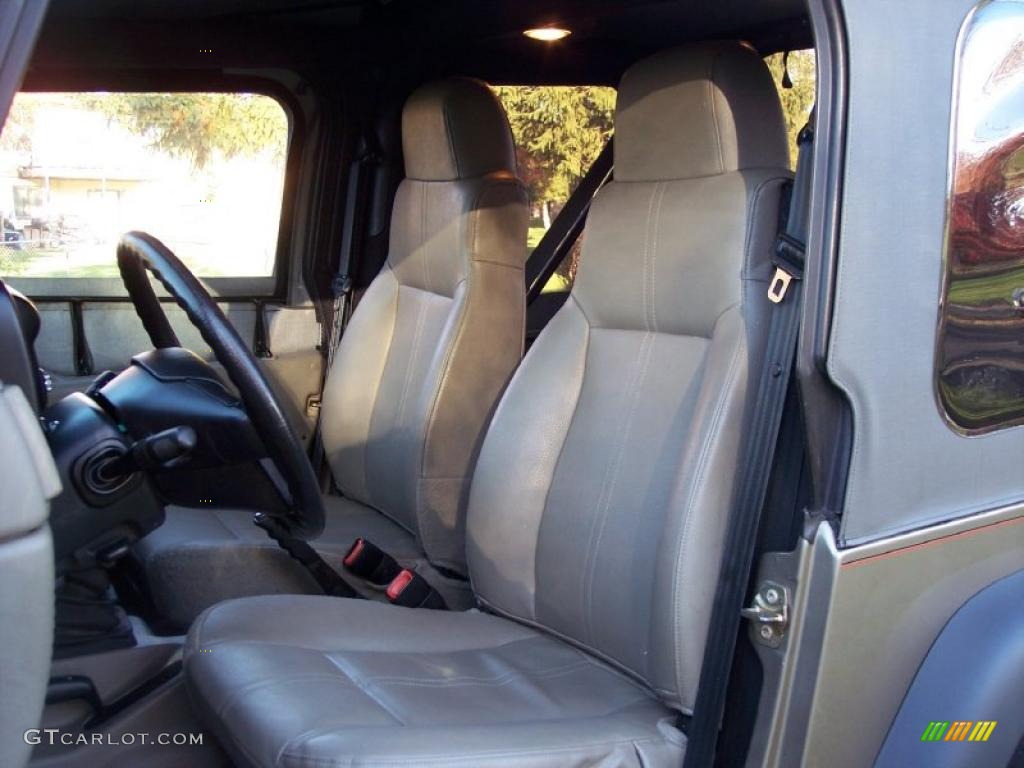 Khaki Interior 2004 Jeep Wrangler SE 4x4 Photo #38799211