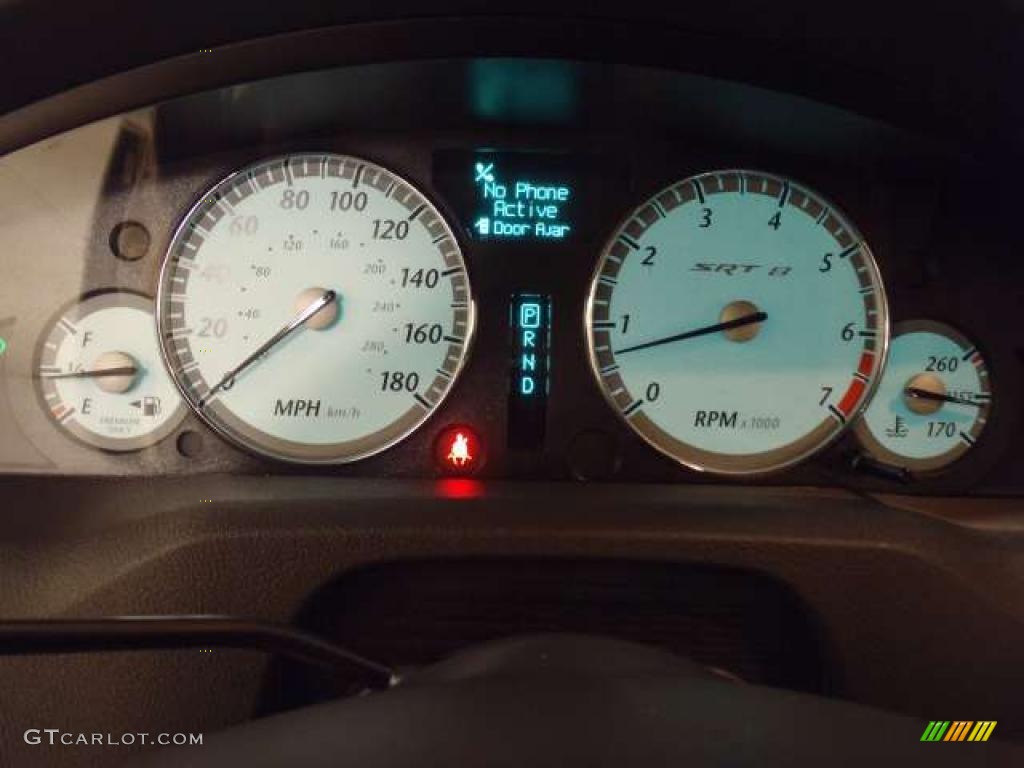 2007 Chrysler 300 C SRT8 Gauges Photo #38799375