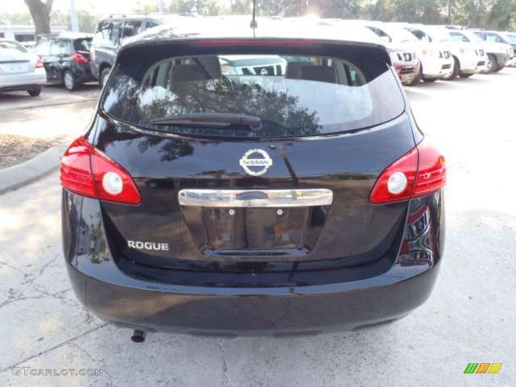 2011 Rogue S - Wicked Black / Gray photo #4