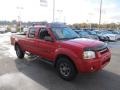 2003 Aztec Red Nissan Frontier XE V6 Crew Cab 4x4  photo #9