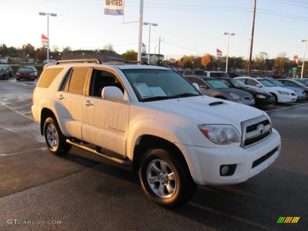 2006 4Runner Sport Edition 4x4 - Natural White / Stone Gray photo #8