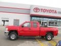 2007 Victory Red Chevrolet Silverado 2500HD LT Extended Cab 4x4  photo #2
