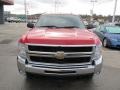 Victory Red - Silverado 2500HD LT Extended Cab 4x4 Photo No. 10