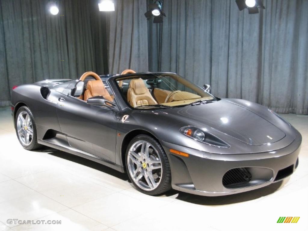 2006 F430 Spider - Grigio Ingrid (Grey) / Cuoio photo #3