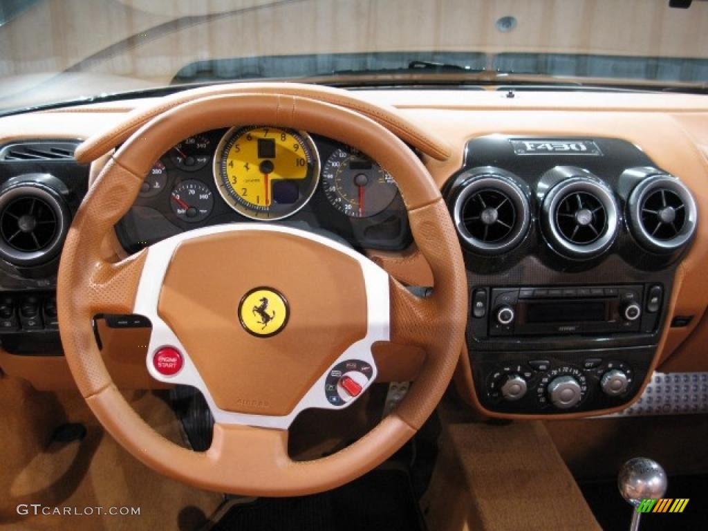 2006 F430 Spider - Grigio Ingrid (Grey) / Cuoio photo #8