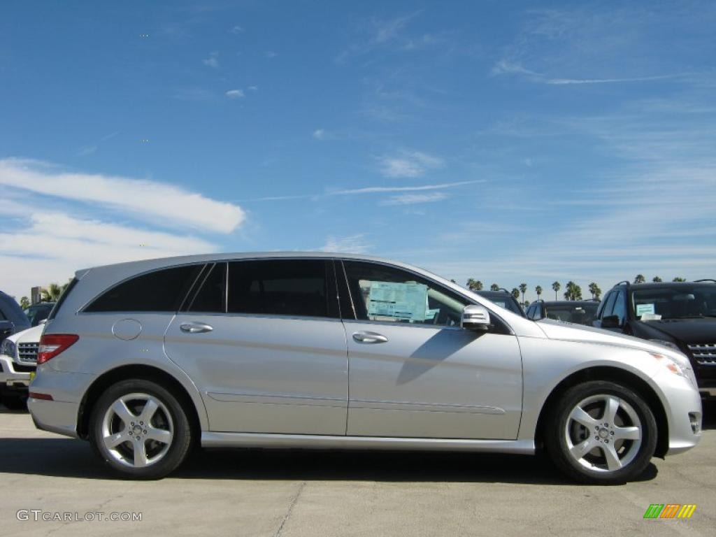 Iridium Silver Metallic 2011 Mercedes-Benz R 350 4Matic Exterior Photo #38805224