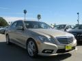 2011 Pearl Beige Metallic Mercedes-Benz E 350 Sedan  photo #1