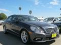 Steel Grey Metallic 2011 Mercedes-Benz E 550 Sedan Exterior
