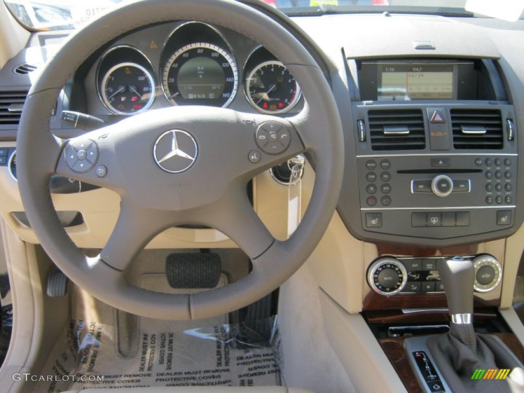 Almond/Mocha Interior 2011 Mercedes-Benz C 300 Luxury Photo #38806592