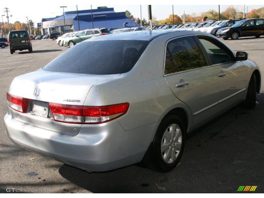 2003 Accord LX Sedan - Satin Silver Metallic / Gray photo #5