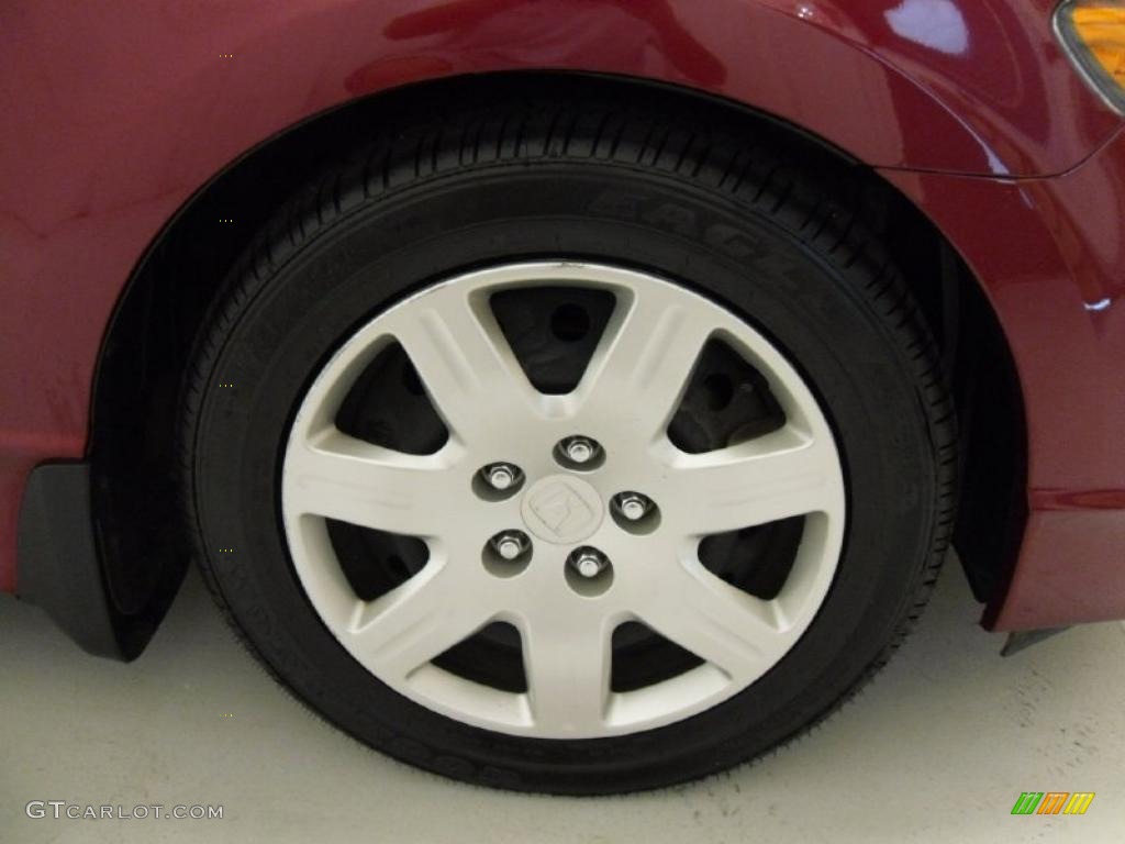 2007 Honda Civic LX Sedan Wheel Photo #38806688
