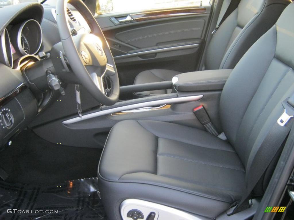 Black Interior 2011 Mercedes-Benz GL 450 4Matic Photo #38806856