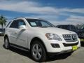 2011 Diamond White Metallic Mercedes-Benz ML 350  photo #1