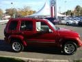 2007 Inferno Red Crystal Pearl Jeep Liberty Limited 4x4  photo #6