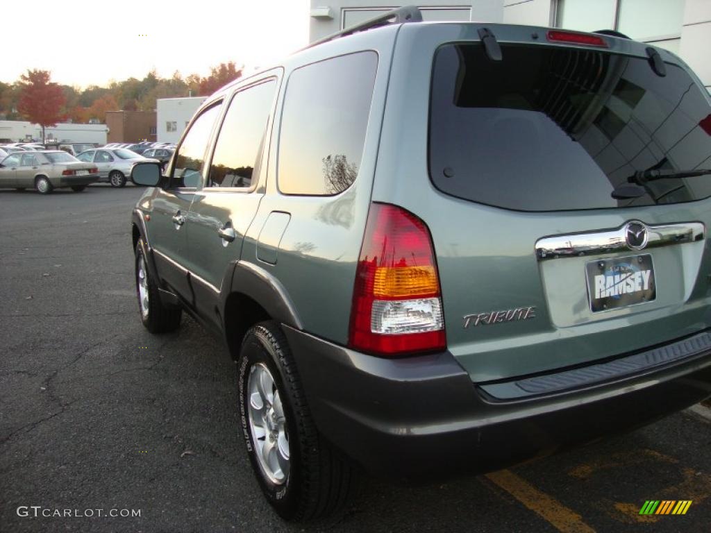 2003 Tribute LX-V6 - Light Cypress Green Metallic / Medium Pebble Beige photo #8