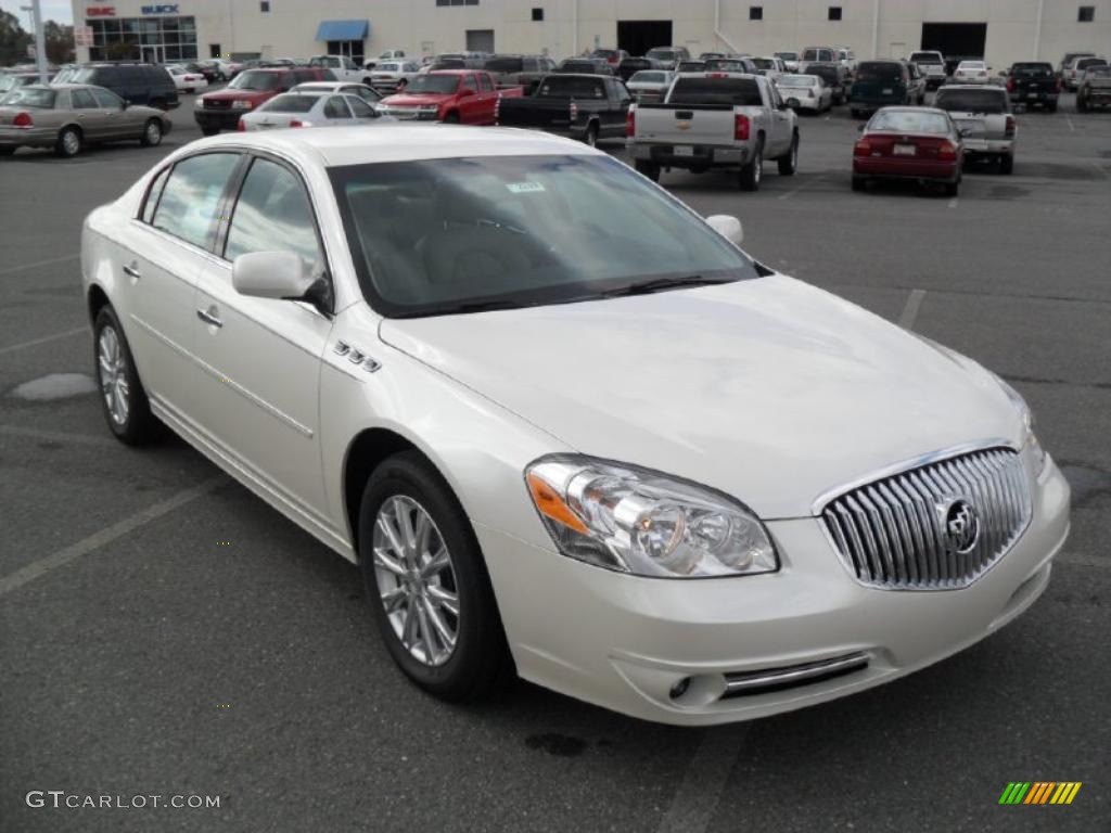 White Diamond TriCoat 2011 Buick Lucerne CXL Exterior Photo #38808948