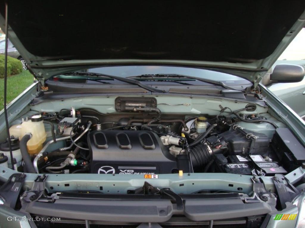 2003 Mazda Tribute LX-V6 3.0 Liter DOHC 24 Valve V6 Engine Photo #38808992