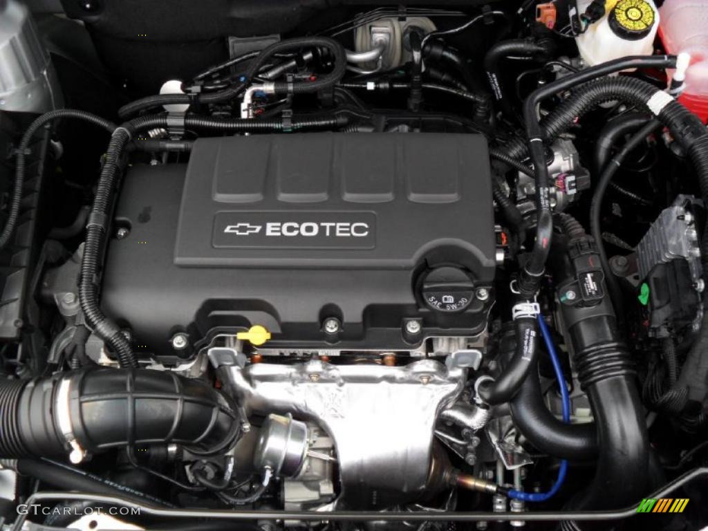 2011 Chevrolet Cruze LT 1.4 Liter Turbocharged DOHC 16-Valve VVT ECOTEC 4 Cylinder Engine Photo #38810480