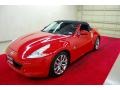 Solid Red 2010 Nissan 370Z Touring Roadster Exterior