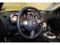 Black Leather 2010 Nissan 370Z Touring Roadster Interior Color