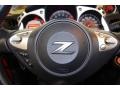 Black Leather 2010 Nissan 370Z Touring Roadster Steering Wheel