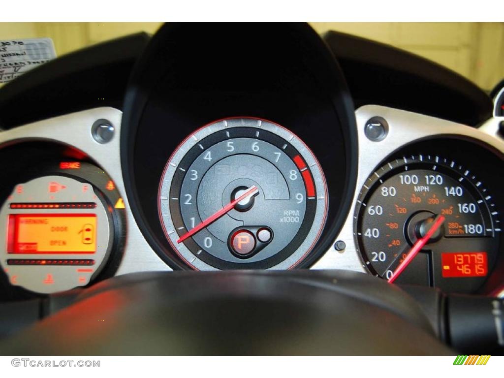 2010 Nissan 370Z Touring Roadster Gauges Photo #38811080