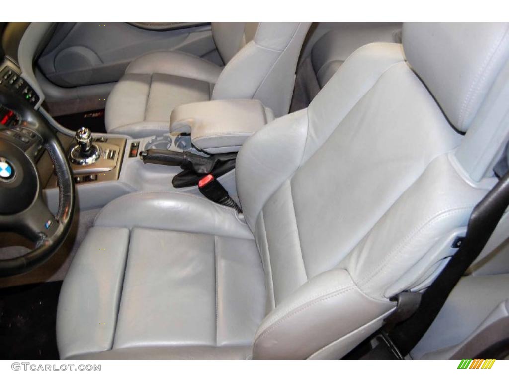 Grey Interior 2003 BMW M3 Convertible Photo #38811268