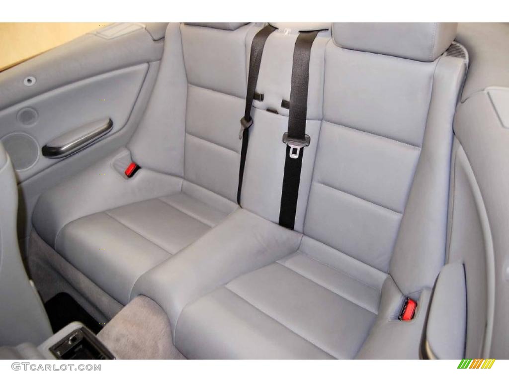 Grey Interior 2003 BMW M3 Convertible Photo #38811312