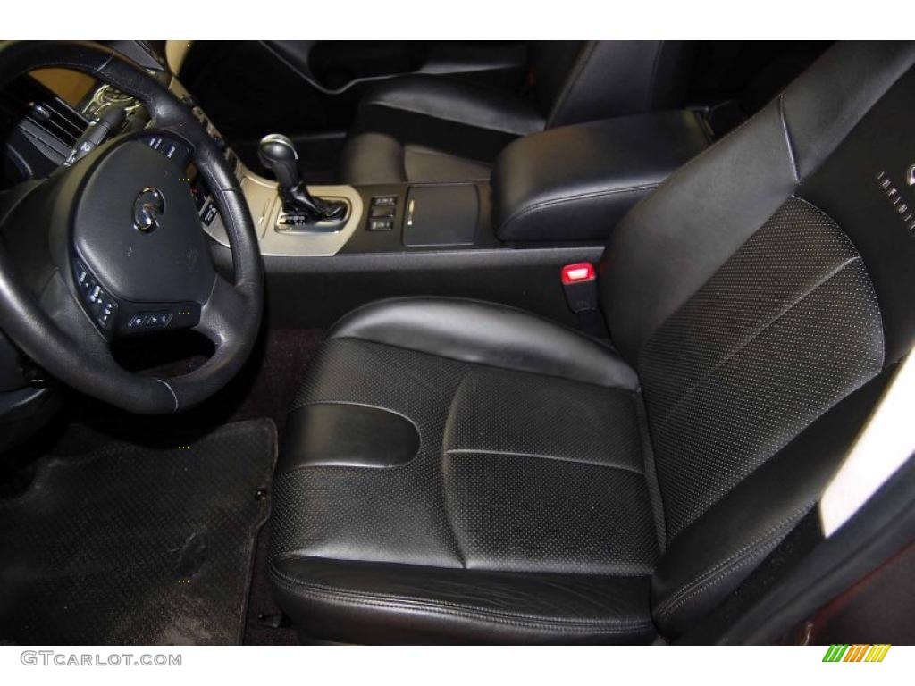 Graphite Interior 2008 Infiniti G 35 Sedan Photo #38812120