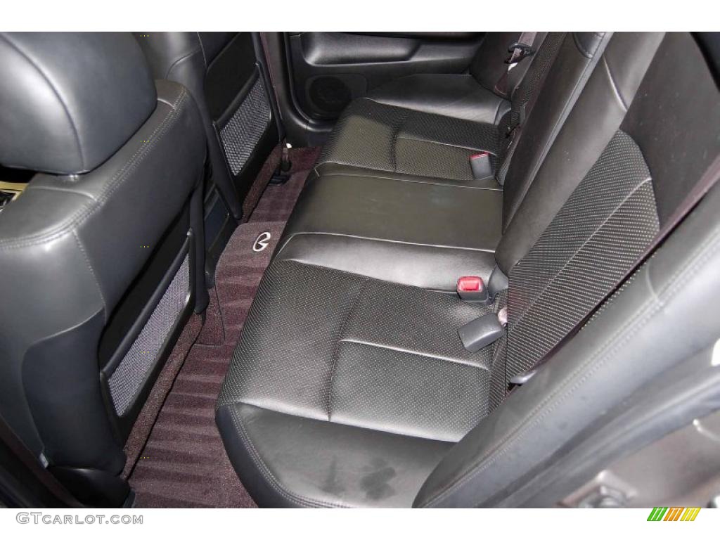 Graphite Interior 2008 Infiniti G 35 Sedan Photo #38812188