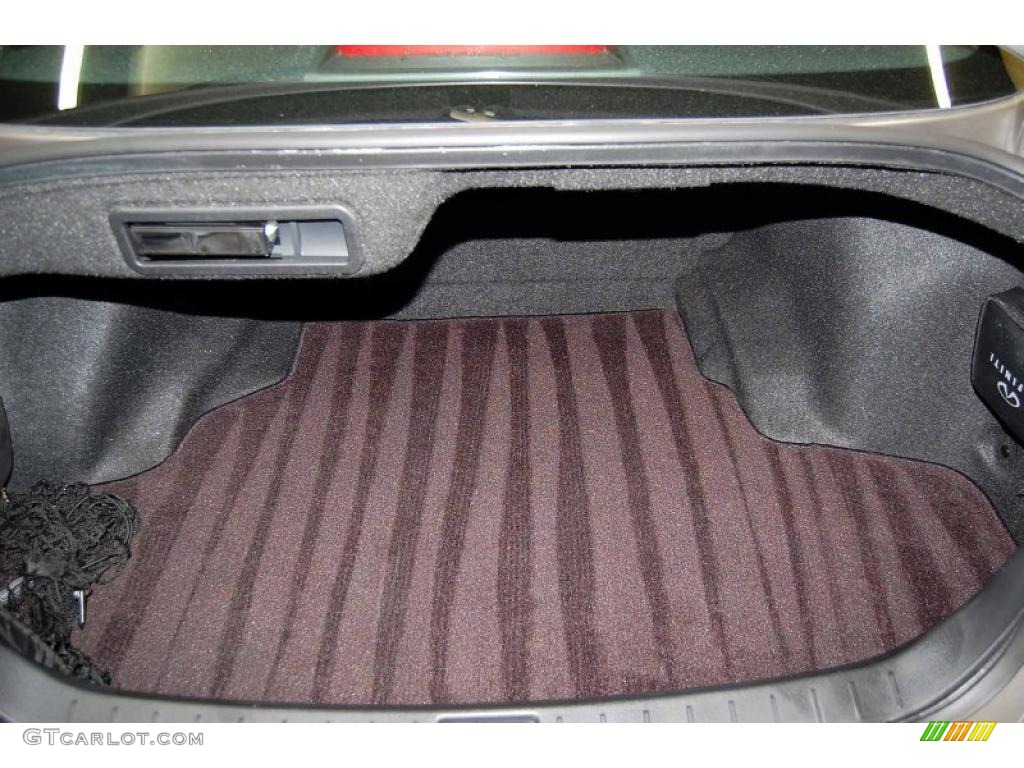 2008 Infiniti G 35 Sedan Trunk Photos