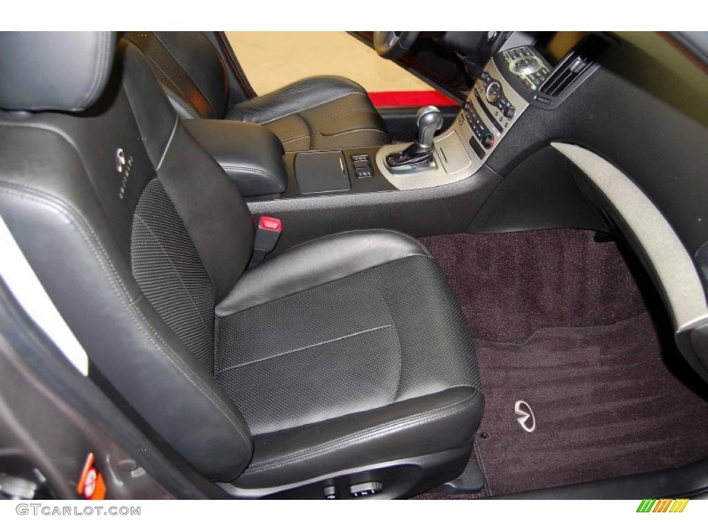 Graphite Interior 2008 Infiniti G 35 Sedan Photo #38812268