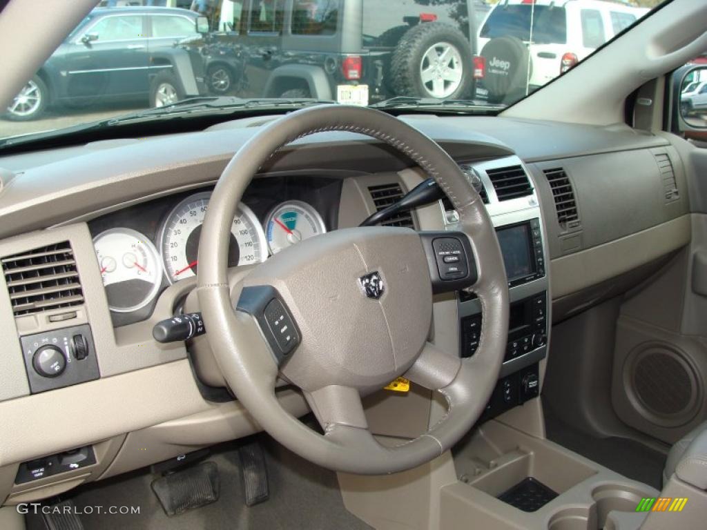 2009 Dodge Durango Limited Hybrid 4x4 Dark Slate Gray/Light Slate Gray Dashboard Photo #38812576