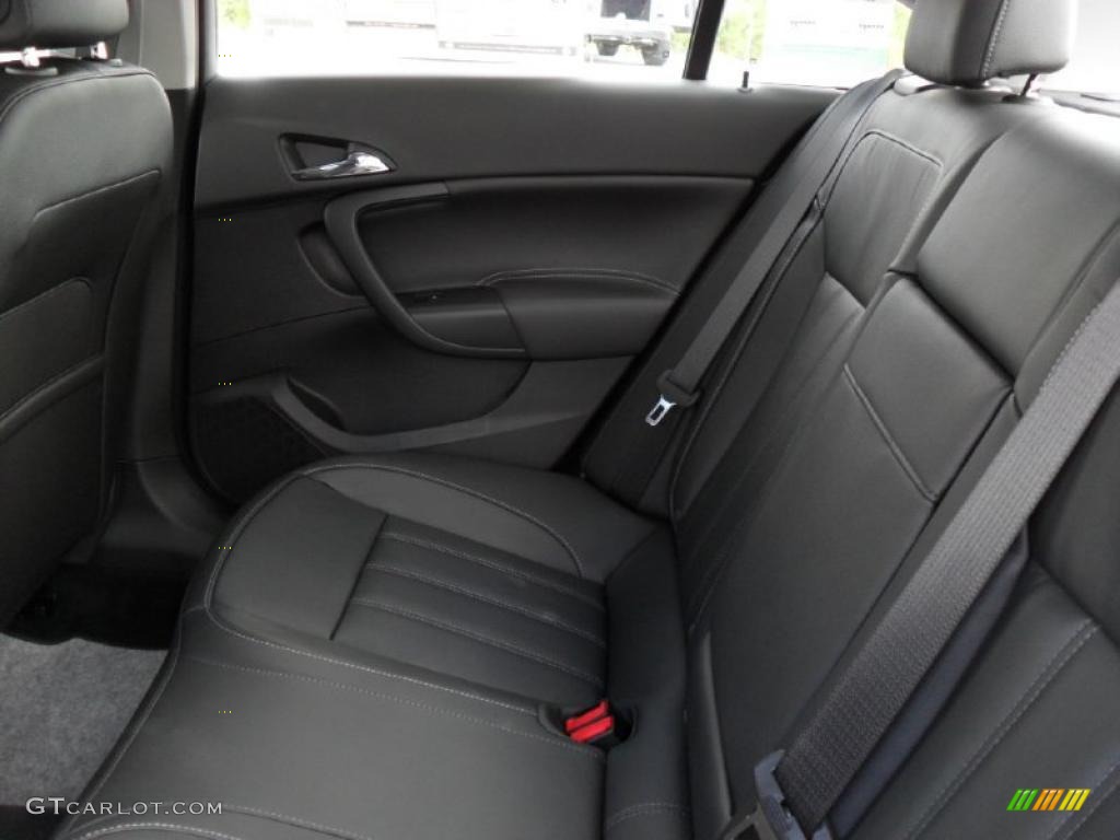 Ebony Interior 2011 Buick Regal CXL Photo #38812716