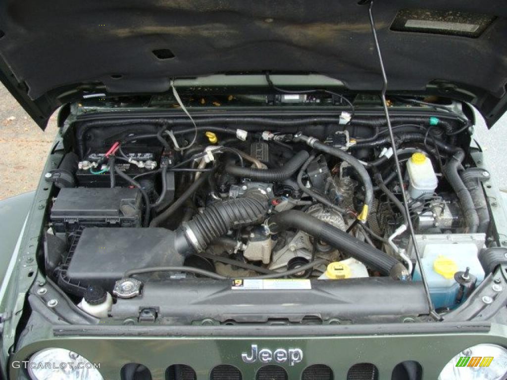2008 Wrangler Unlimited Sahara 4x4 - Jeep Green Metallic / Dark Slate Gray/Med Slate Gray photo #15