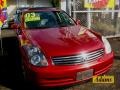 Garnet Fire Metallic - G 35 Sedan Photo No. 3
