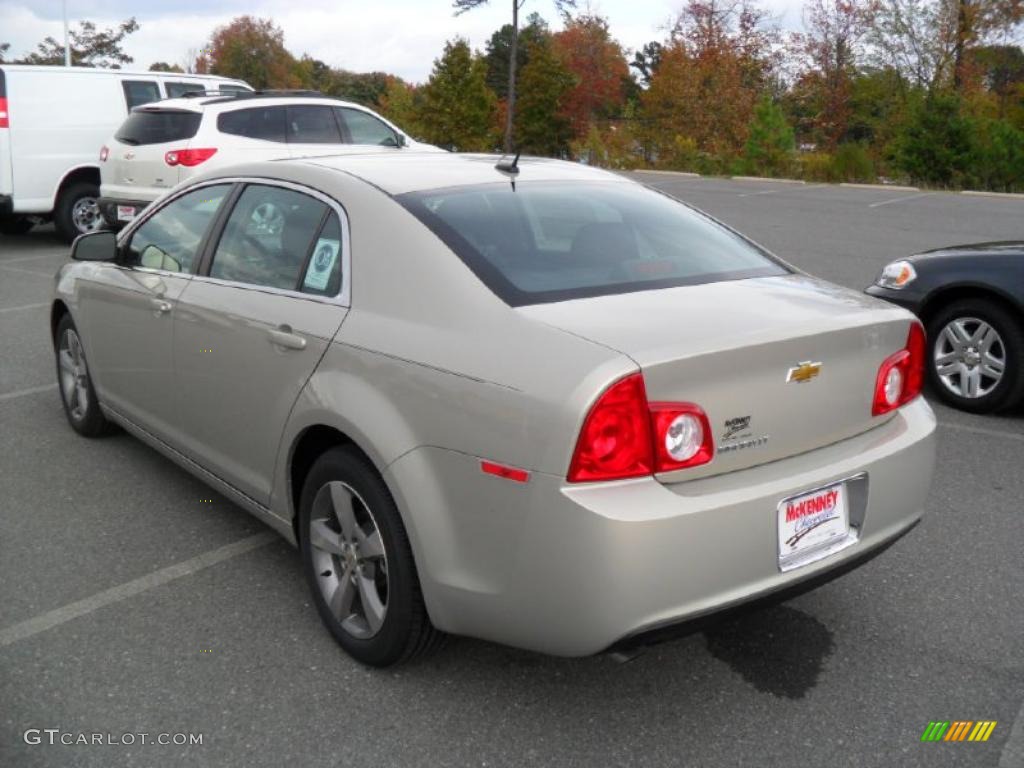 2011 Malibu LT - Gold Mist Metallic / Cocoa/Cashmere photo #2