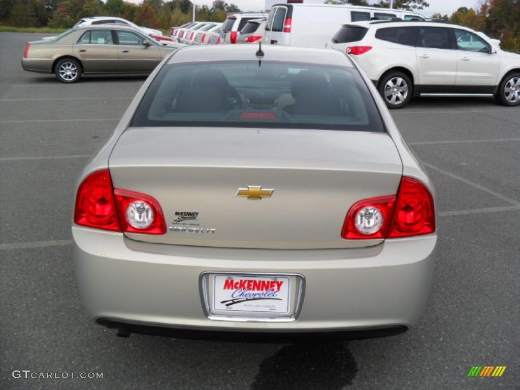 2011 Malibu LT - Gold Mist Metallic / Cocoa/Cashmere photo #3