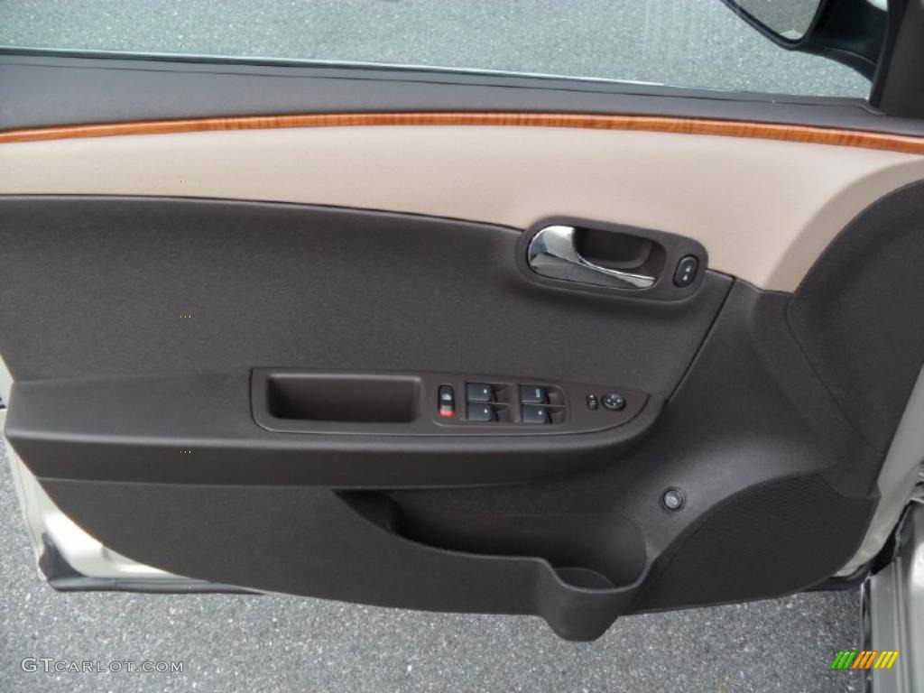 2011 Malibu LT - Gold Mist Metallic / Cocoa/Cashmere photo #9