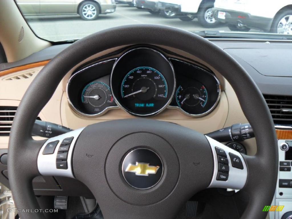 2011 Malibu LT - Gold Mist Metallic / Cocoa/Cashmere photo #10