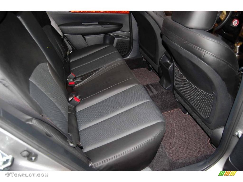 Off Black Interior 2010 Subaru Outback 2.5i Limited Wagon Photo #38813488